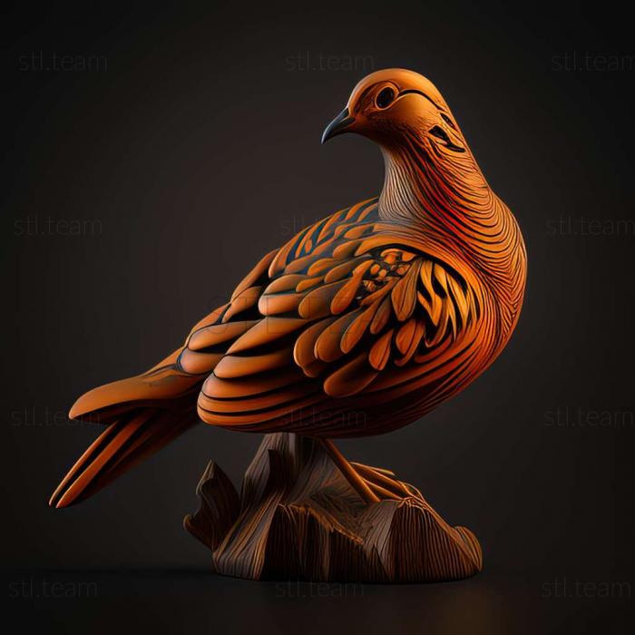 3D model partridge (STL)